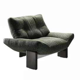 Emmi Armchair Textile by Minotti